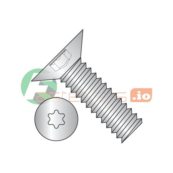 Newport Fasteners #8-32 x 3/16 in Torx Flat Machine Screw, Plain 18-8 Stainless Steel, 5000 PK 664347 - main